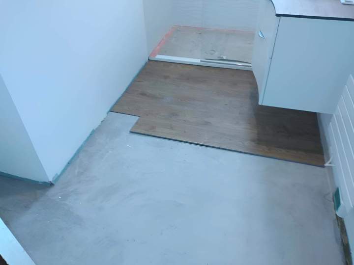 Pose de parquet flottant Guingamp