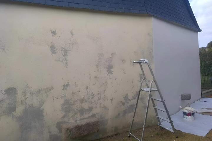 Petit ravalement de façade Pontrieux